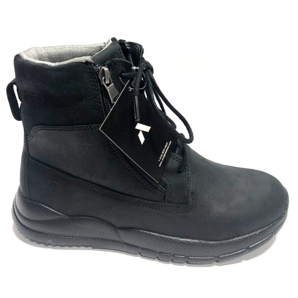 Anodyne Men’s No. 90, Black Trail Worker Boots, Size 7M
